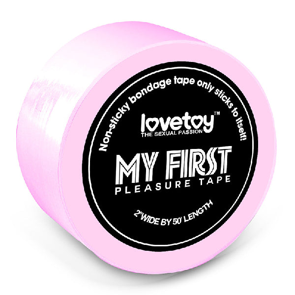 My First Non-Sticky Bondage Tape Pink - ClubX